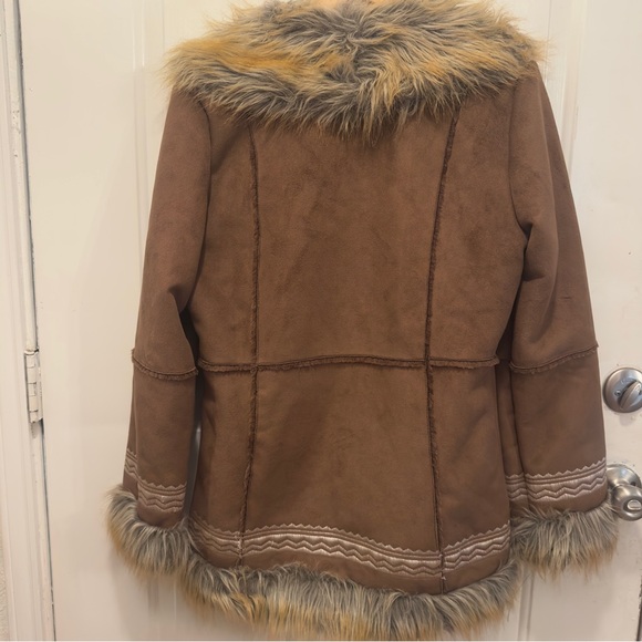 Vintage Brown Afghan Jacket - Picture 3 of 5